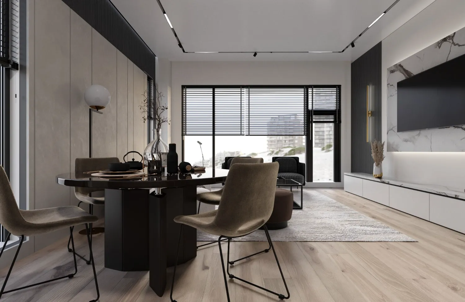 Apartament 2 camere Tip 1 - Etaj 5 - Solid Residence Melody Mamaia