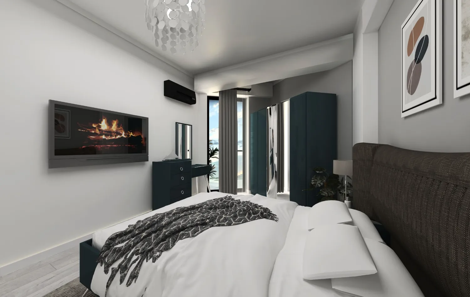 Apartament 2 camere Tip D1 - Solid Residence Mamaia la Butoaie