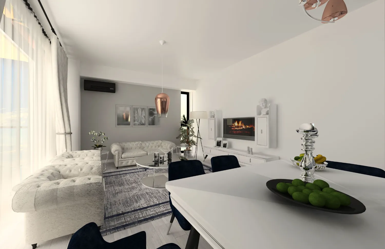 Apartament 2 camere Tip 7.8 - Solid Residence Mamaia la Butoaie
