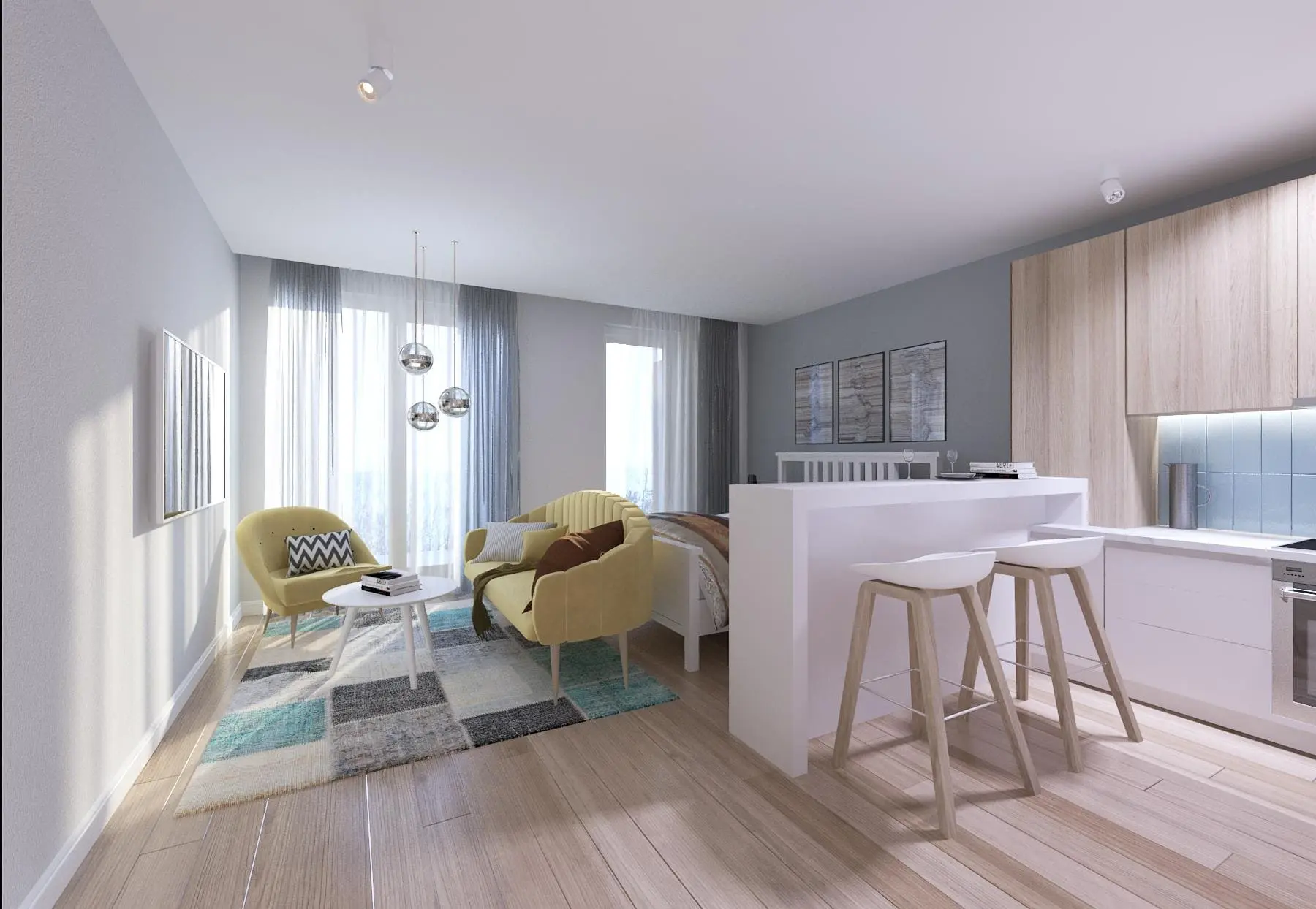 Studio Tip 3 - Solid Residence Faleza Nord