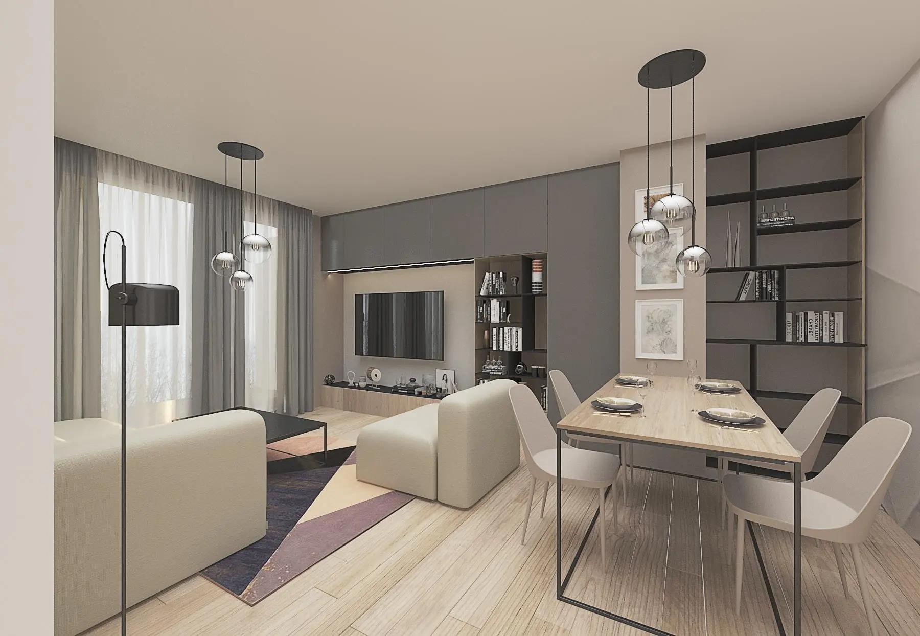 Apartament 2 camere Tip 1 - Solid Residence Faleza Nord