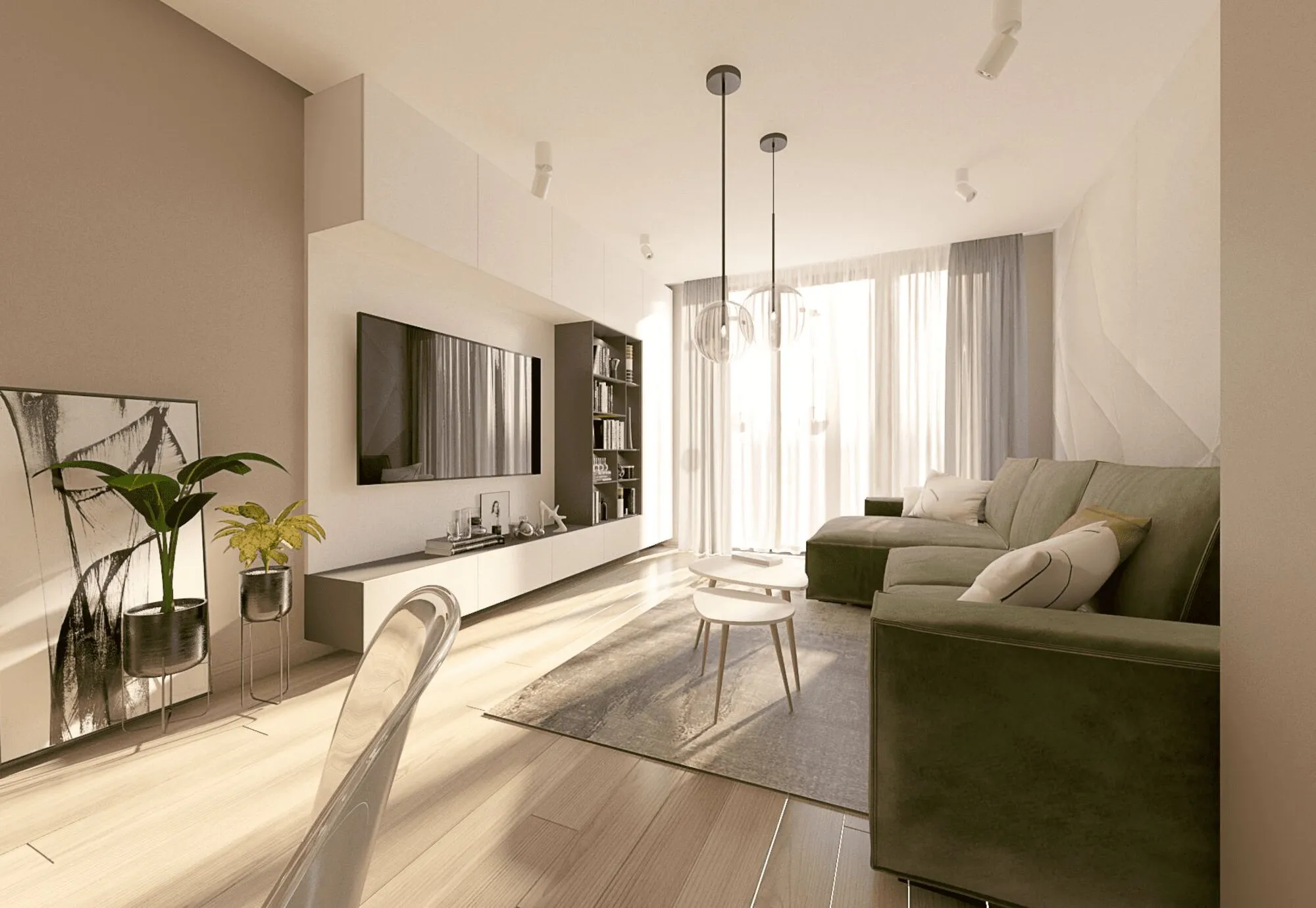 Apartament 2 camere Tip 5 - Solid Residence Faleza Nord