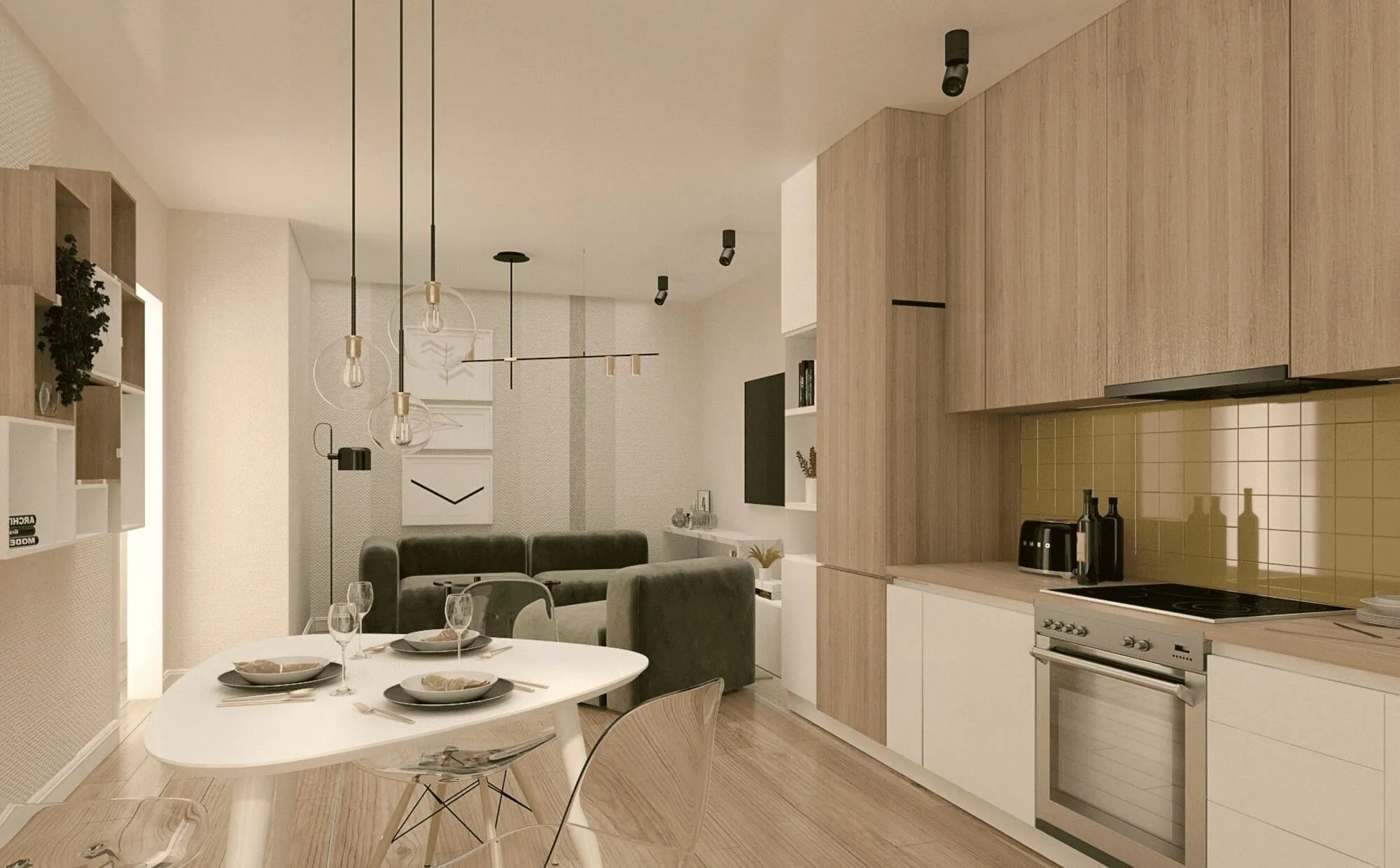 Apartament 3 camere Tip 2 - Solid Residence Faleza Nord
