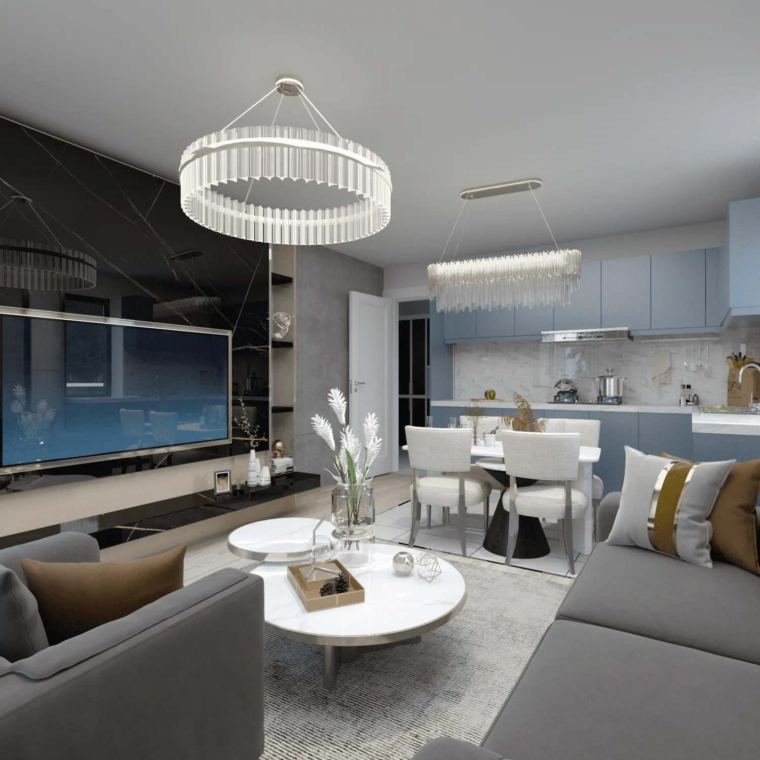 Apartament 2 camere Tip 14 - Solid Residence Cazino Mamaia