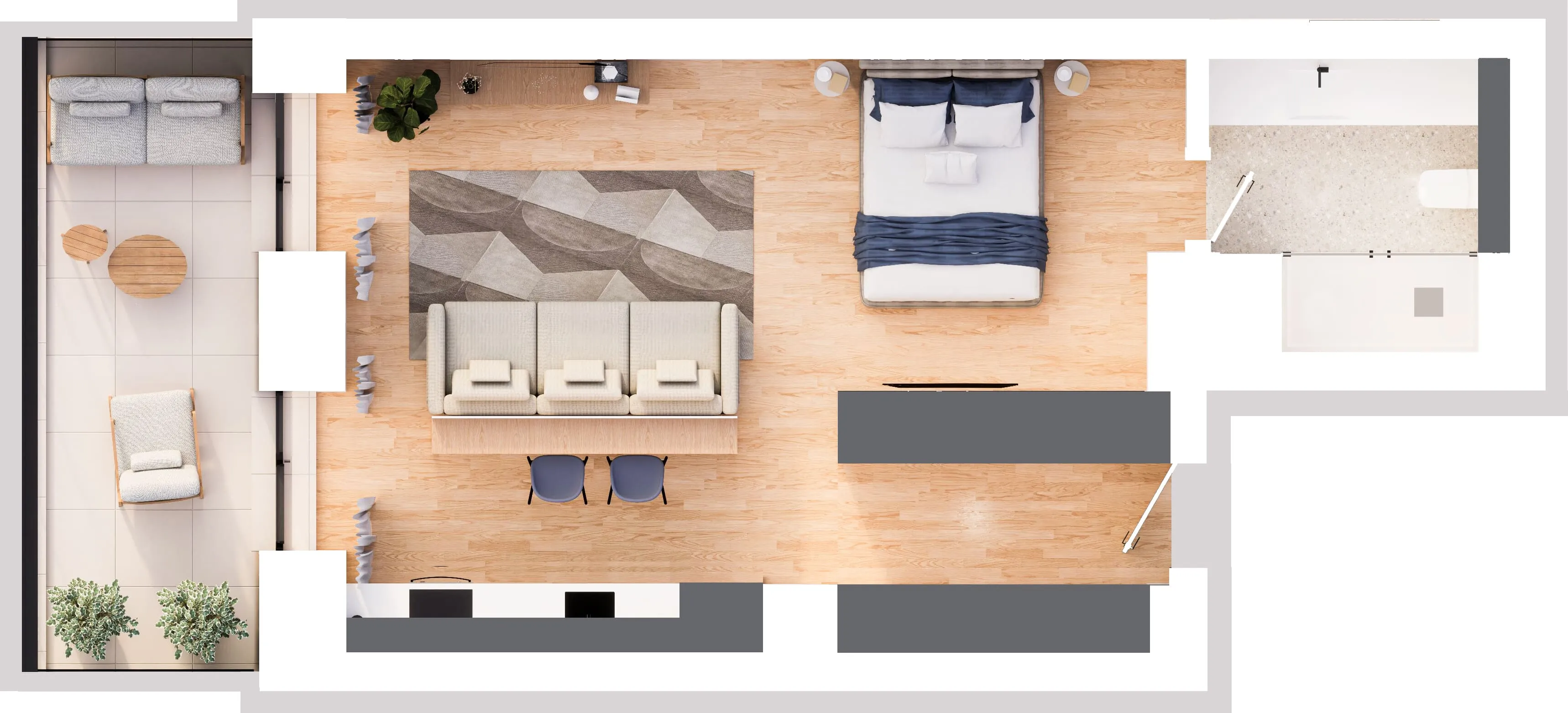Apartament Tip 1.2 - Solid Residence Skyline